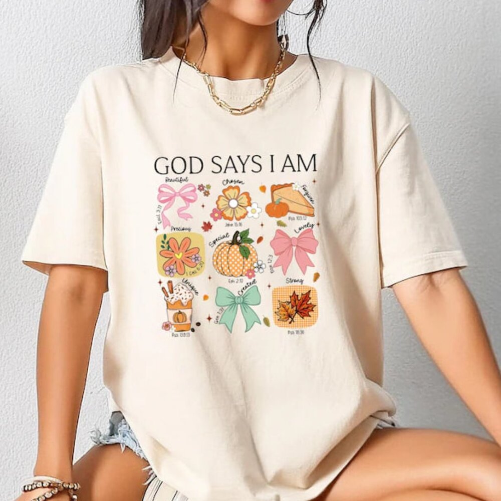 Thanksgiving Christian Tee, Thankful Vibes Shirt